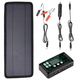 Tzdxfgl Rous2025032607 Solar Panel Battery Charger Kit 12v 30w Ip65 Waterproof Monocrystalline Sola