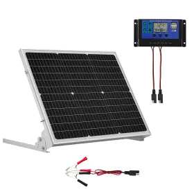 Uimoso 199413063891 50w 12v Solar Trickle Charger Kit With Advanced Mppt Controller