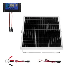 Uimoso 199413064911 25w 12v Solar Battery Charger Maintainer With Mppt Controller