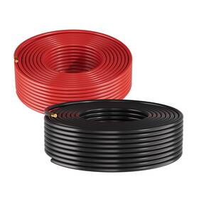 Uimoso Tyndcbyzxsx5x8qvt001 Solar Panel Cable 50 Ft Black And Red 10 Awg Tinned Copper Wire