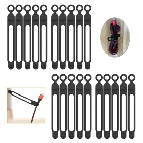 Mst-012 Umust 20park Silicone Cable Ties Reusable Management Organizer