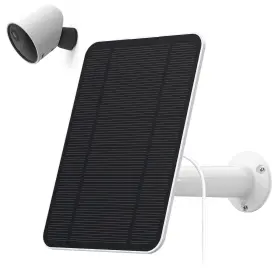Uncle Squirre 756166524286 4w Solar Panel Compatible With Simplisafe Outdoor Camera Includes Secure Wal