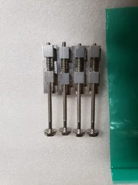 302035m Unirac Lot Of 4 Solar Mount End Clamps With Caps