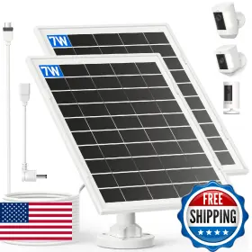 B0ffgwq66p Uogw 7w Solar Panel For Ring Charger Works Stick Up Cam