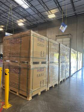 Ure F6m365e7g-bb Pallet Of 31 New Solar 365 W Panels -