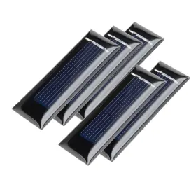 100mapoly Uxcell 605322519317 5pcs 0.5v Mini Solar Cell Panel Module Diy For Phone Toys Charger