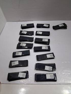 Uxcell 605322519461 75pcs 5.5v Poly Mini Solar Cell Panel Module Diy Phone Toys Charger 90mmx30mm