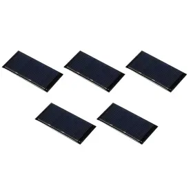 0.24w Uxcell 617662634940 5 X Mini Solar Panel Cell 1.5v 160ma 60mm 30mm For Diy