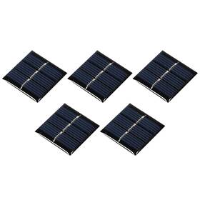 Uxcell 632702520380 10pcs Mini Solar Panel Cell 1.5v 60ma 0.09w 30mm X For Diy Project
