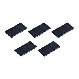 0.36w Uxcell 632702624453 5 X Mini Solar Panel Cell 4.5v 80ma 77.5mm 40.5mm For Diy Project