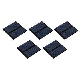 Uxcell 649603369567 5pack Mini Solar Panel Cell 3v 125ma 0.375w 52mm X For Diy Project