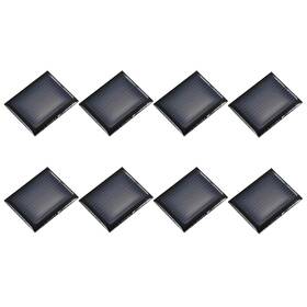 Uxcell 672668207789 8pcs 1v 0.08w 0.08a Mini Solar Panels For Power Small Cells