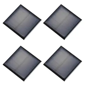 0.63w Uxcell 672668207925 4pcs 3v 0.21a Mini Solar Panels For Power Small Cells
