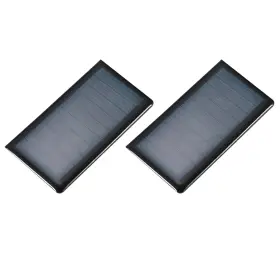 Uxcell 672668207956 2pcs 5v 0.3w 0.06a Mini Solar Panels For Power Small Cells