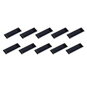 Uxcell 679134448806 10pack Mini Solar Panel Cell 0.5v 160ma 0.08w 53mm X 18mm For Diy Project