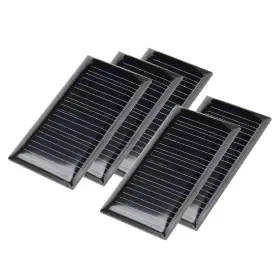 25ma Uxcell 679134452551 5pcs 5v Poly Mini Solar Cell Panel Module Diy 44mm X 24mm