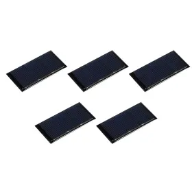 0.24w Uxcell 679134473648 5pcs Mini Solar Panel Cell 1.5v 160ma 60mm X 30mm For Diy Project