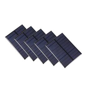 Uxcell 714998434807 1.2w 5v Mini Solar Panel Module Diy Poly For Toys Charger 5x