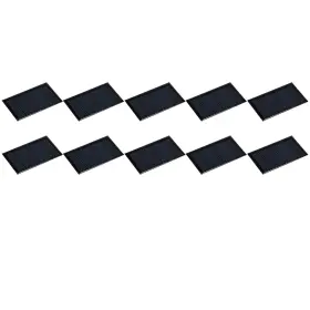 0.27w Uxcell 746453565566 Mini Solar Panel Cell 3v 90ma 62mm X 36mm For Diy Project Pack Of 10