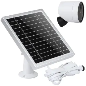 Uyodm 762102862206 Solar Panel Compatible With Simplisafe Wireless Outdoor Security Camera Silver
