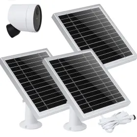 Uyodm 768788368292 3 Pack Solar Panel Compatible With Simplisafe Outdoor Security Camera Built-
