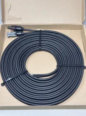 Vsct-6-9m-s Valemo Twin Solar Cable Connectors On Single End 30ft 9m 2 X 10 Awg
