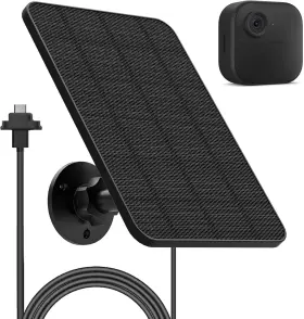 V40-b Vamtyk 4w Solar Panel For Blink Outdoor Camera Charger With Battery Compatible W