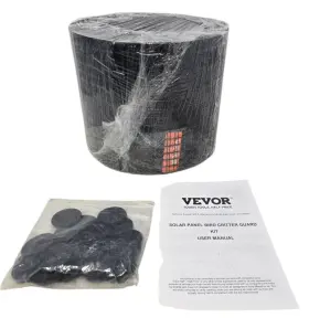 1011538116 Vevor 8 Inch X 100ft Solar Panel Bird Guard Garden Fence Critter Roll Kit