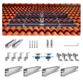 Vevor 197988304791 Solar Panel Mounting Brackets Kit For Various Roofs