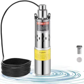 369w Vevor 197988392866 Solar Water Pump 48v Dc Submersible Deep Well Max Flow 8.4 Gpm