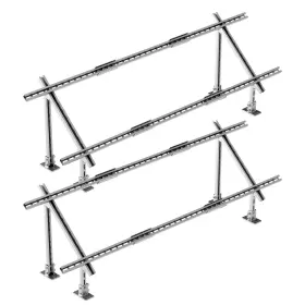 Vevor 197988956440 2-set Solar Panel Mounting Brackets 30 -60 Adjustable Multi-pieces
