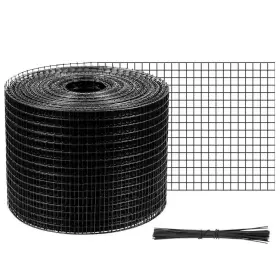 Vevor 445025678637 Solar Panel Bird Wire Garden Fence Guard Roll Kit With Zip Ties 8 Inch X 98 Ft