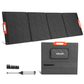 Bxzdtynb1300k0nl5001 Vevor 300w Foldable Monocrystalline Solar Panel Portable Etfe Mono Charger