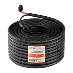 Tyndcbyzxsxd2hd79001 Vevor 100ft Solar Panel Extension Cable 10awg Wire With Connector