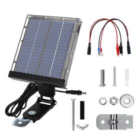 Volt Hero Hsm2222.v0 12v Solar Panel With Angle Adjustable Mount Bracket Ip65 Waterproof For Deer