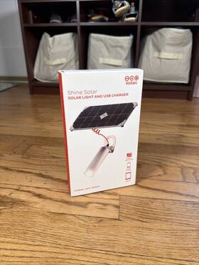 Voltaic 892652001050 Shine Solar Panel With Light And Usb Charger - 3.5w