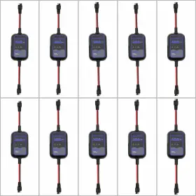 Voltset 717325415326 12v Mppt Solar Charge Controller For Agm Gel Lifepo4 Batteries 10-pk