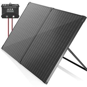 Voltset B0ccxs741q 100 Watt 12 Volt Portable Solar Panel With Waterproof 10a Charger Contro