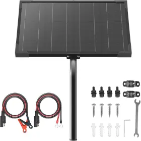 Vt-ca-fc-20w Voltset 20w 12v Solar Battery Charger And Maintainer With Built-in Mppt Charge Controll