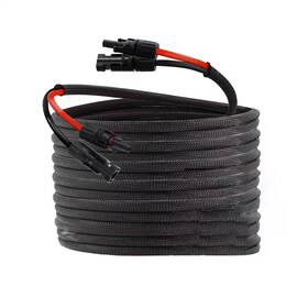 Vrbgify 313025660655 10awg 10ft Twin Wire Solar Extension Cable 6sq. Mm Panel Connector With 4