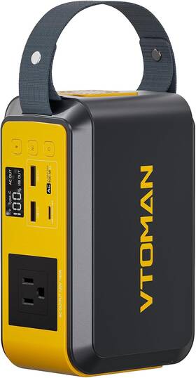 Vtoman Jump100 88.8wh Portable Power Station Battery Solar Generator Bank