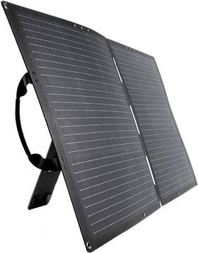 Wagan 084367082145 100w Foldable Solar Panel Portable Anderson Connector Rv Camping