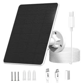 Sp5wusbc01 Warmila Solar Panel For Security Camera Outdoor Or Indoor 5w Usb Dc
