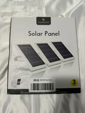 Wasserstein 895230303030 Solar Panel With Internal Battery Compatible Blink Outdoor