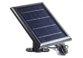 Wasserstein 895230305065 -solar Panel For Arlo Essential Spotlight Surveillance Camera- Black
