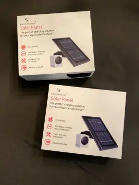 Wasserstein 895230310113 Wyze Outdoor Solar Panels - Two Never Installed