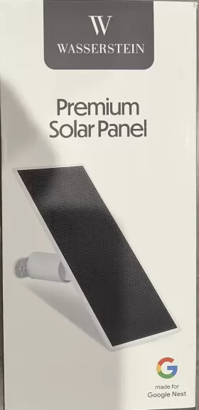 Wasserstein 895230310748 3.5w Premium Solar Panel For Google Nest Cam Outdoor Or Indoor Battery