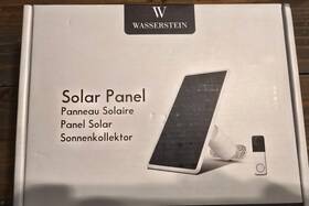 Wasserstein 895230318072 Solar Panel With Cable For Wyze Video Doorbell Pro White 1 Pack