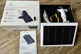 Wasserstein 897080228822 Solar Power Panel For Arlo Ultra Outdoor Security Camera White
