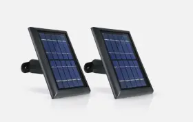 Blinkxtsolblk2pkus Wasserstein Outdoor Solar Panel - Black 2 Piece